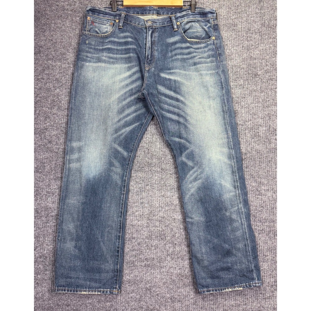 Polo Ralph Lauren 867 Classic Fit Mens Jeans 38x30 Stratford Wash Blue